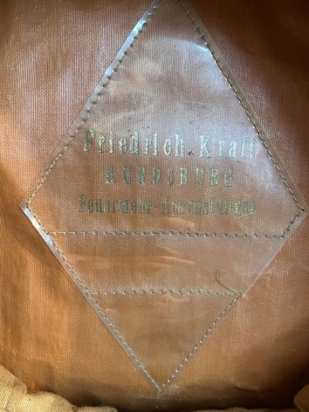 Original Nazi Era German Fire Police NCO's Visor Hat, Feuerschutzpolizei — image 19