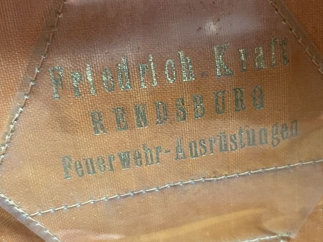 Original Nazi Era German Fire Police NCO's Visor Hat, Feuerschutzpolizei — image 20