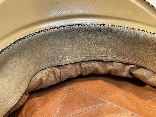 Original Nazi Era German Fire Police NCO's Visor Hat, Feuerschutzpolizei — image 21