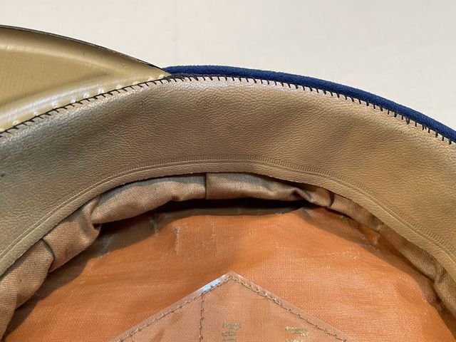 Original Nazi Era German Fire Police NCO's Visor Hat, Feuerschutzpolizei — image 22