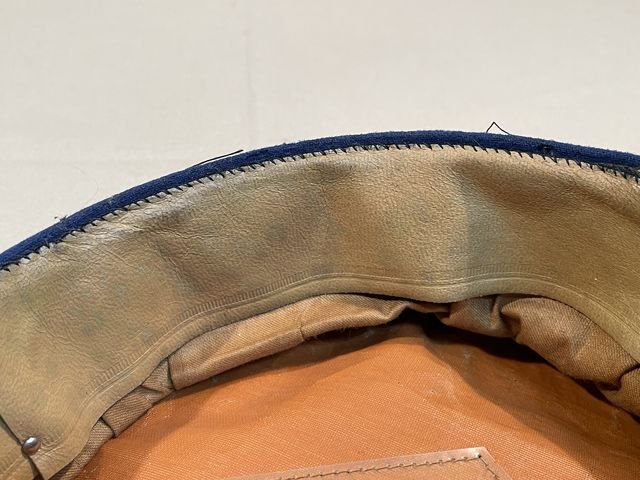 Original Nazi Era German Fire Police NCO's Visor Hat, Feuerschutzpolizei — image 24