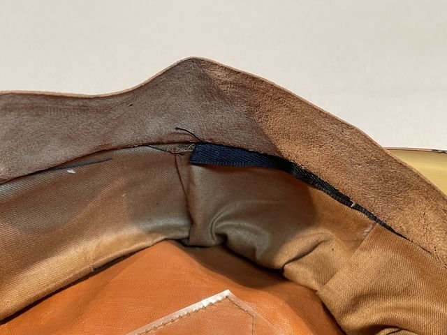 Original Nazi Era German Fire Police NCO's Visor Hat, Feuerschutzpolizei — image 25