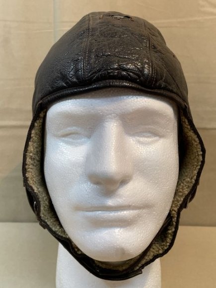 Original WWII German Luftwaffe Winter Flight Helmet, 1939 Size 57 — image 2