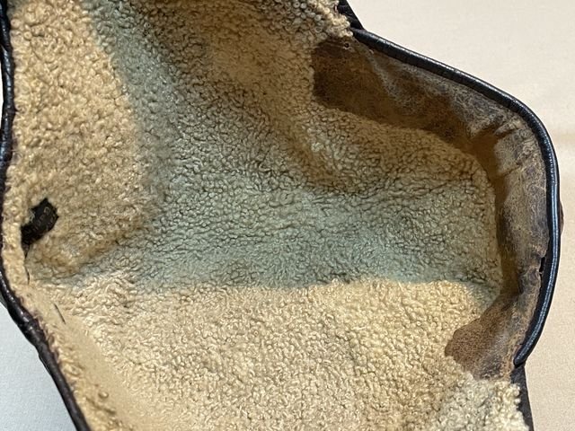 Original WWII German Luftwaffe Winter Flight Helmet, 1939 Size 57 — image 29