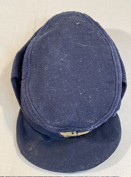 Original Nazi Era German Reichspost M43 Cap, Uncleaned — image 15
