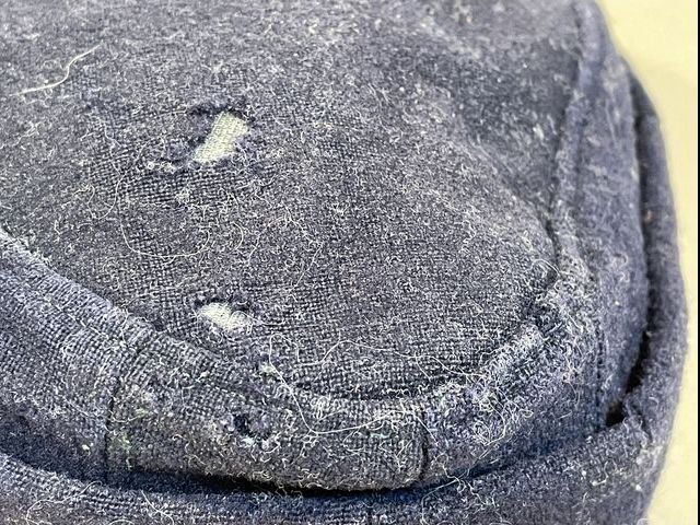 Original Nazi Era German Reichspost M43 Cap, Uncleaned — image 16