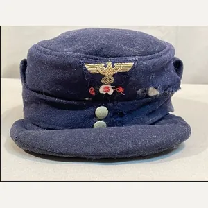 Original Nazi Era German Reichspost M43 Cap, Uncleaned