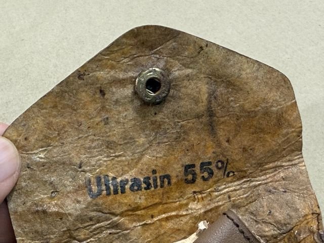 Original WWII German Sun Goggles with Brown Frames & Instructions, UNISSUED — image 15