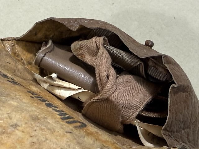 Original WWII German Sun Goggles with Brown Frames & Instructions, UNISSUED — image 17