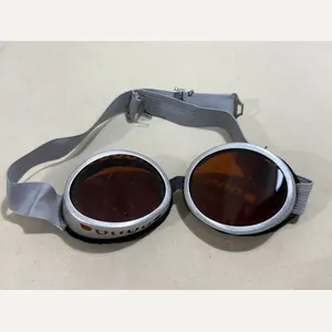 Original WWII German Tinted Goggles, Aluminum