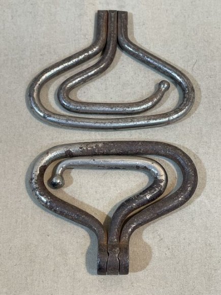 Original WWII Era German Folding Boot Pull-Ons, Pair