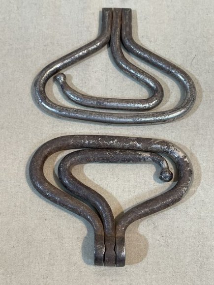 Original WWII Era German Folding Boot Pull-Ons, Pair — image 2