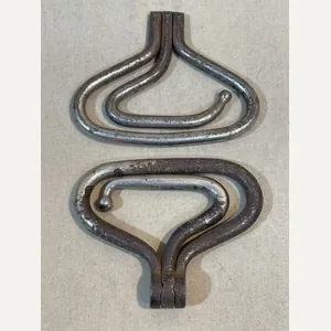 Original WWII Era German Folding Boot Pull-Ons, Pair