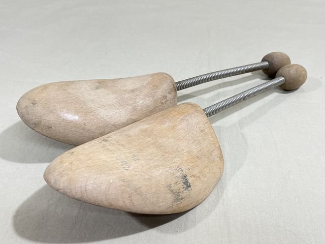 Original WWII Era German Boot/Shoe Forms, Pair