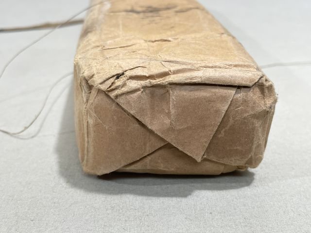 Original WWII Era German Pack of Tan Shoe Laces, 1 Gross — image 8