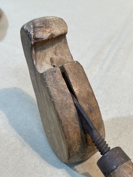 Original WWII Era German Adjustable Boot or Shoe Trees, Mis-Matched Pair — image 10