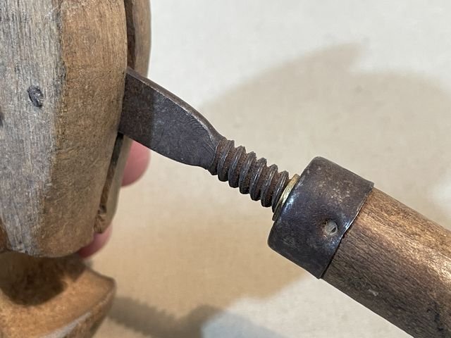 Original WWII Era German Adjustable Boot or Shoe Trees, Mis-Matched Pair — image 15