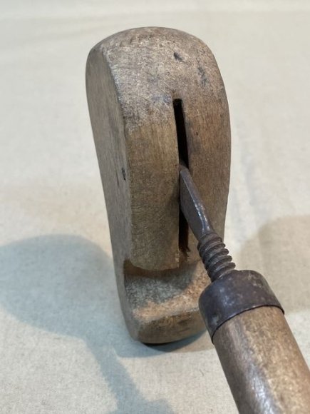 Original WWII Era German Adjustable Boot or Shoe Trees, Mis-Matched Pair — image 16