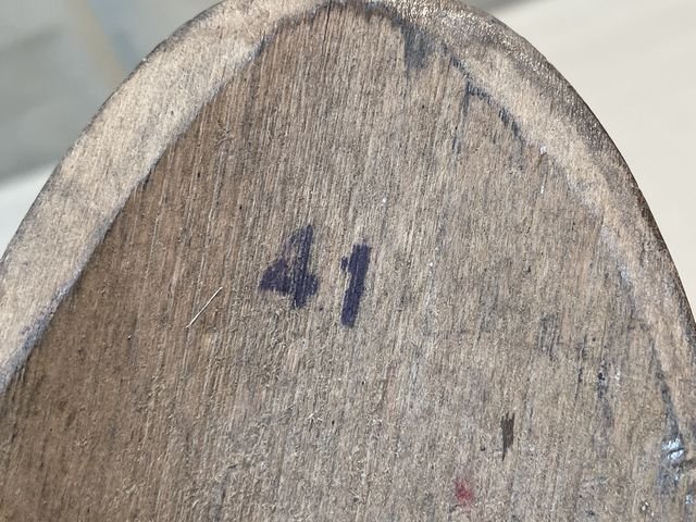 Original WWII Era German Adjustable Boot or Shoe Trees, Mis-Matched Pair — image 4