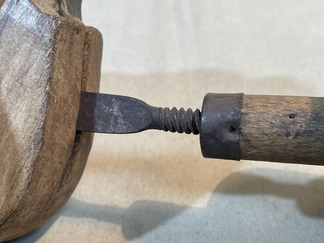 Original WWII Era German Adjustable Boot or Shoe Trees, Mis-Matched Pair — image 9