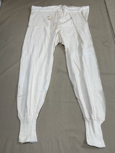 Original WWII Era German Soldier's Long Underpants — image 5