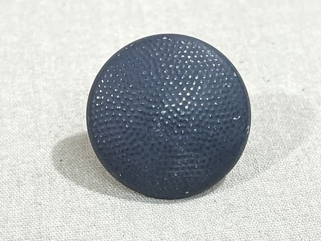 Original WWII German Pebbled Tunic Button, Luftwaffe Blue — image 2