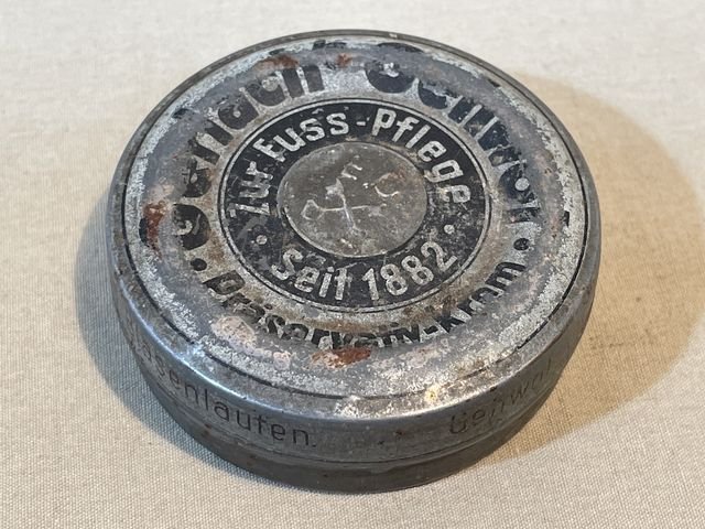 Original WWII Era German Gerlach's Gehwol Boot Preservative