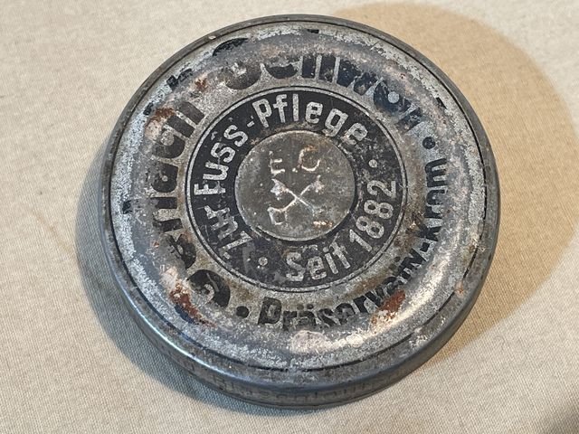 Original WWII Era German Gerlach's Gehwol Boot Preservative — image 2