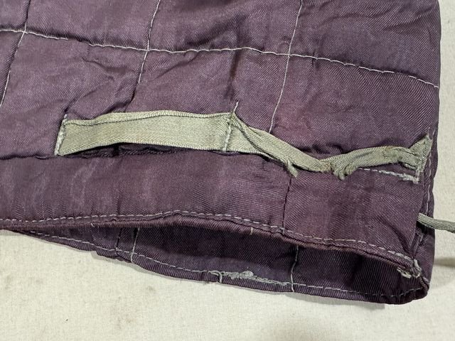 Original WWII German Luftwaffe Thermal Quilted Pants Liner — image 13