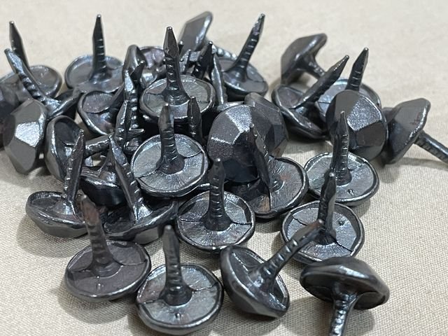 Original WWII German Set of 36 Hobnails, 12mm Size