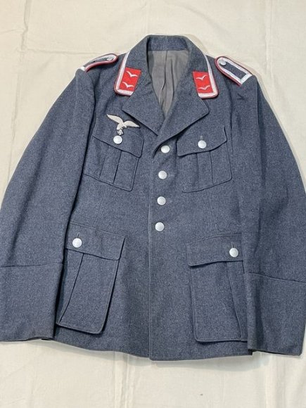 Original 1936 German Luftwaffe (Air Force) Service Tunic, FLAK Artillery