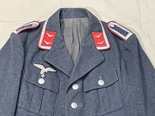 Original 1936 German Luftwaffe (Air Force) Service Tunic, FLAK Artillery — image 2