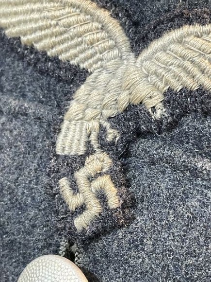 Original 1936 German Luftwaffe (Air Force) Service Tunic, FLAK Artillery — image 5