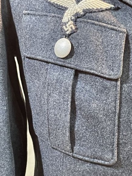 Original 1936 German Luftwaffe (Air Force) Service Tunic, FLAK Artillery — image 7
