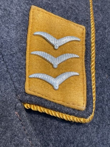 Original 1937 German Luftwaffe (Air Force) Service Tunic, Air Fighting Unit Signals