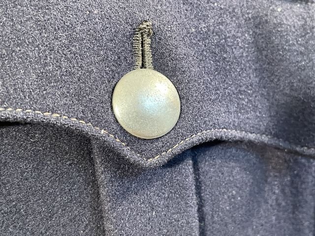 Original WWII German Fireman's Wool Officer's Tunic, Feuerschutzpolizei — image 10