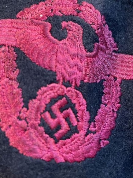 Original WWII German Fireman's Wool Officer's Tunic, Feuerschutzpolizei — image 19