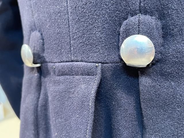 Original WWII German Fireman's Wool Officer's Tunic, Feuerschutzpolizei — image 23