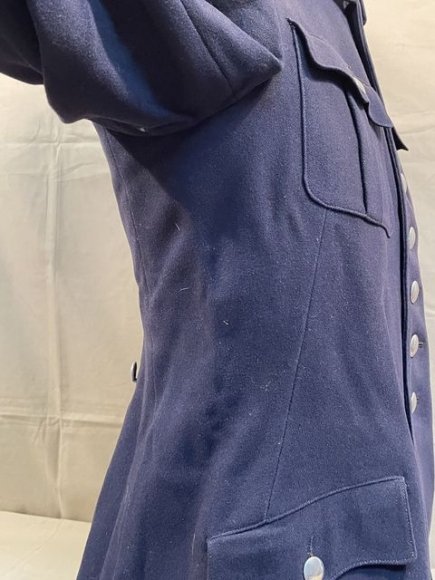 Original WWII German Fireman's Wool Officer's Tunic, Feuerschutzpolizei — image 29