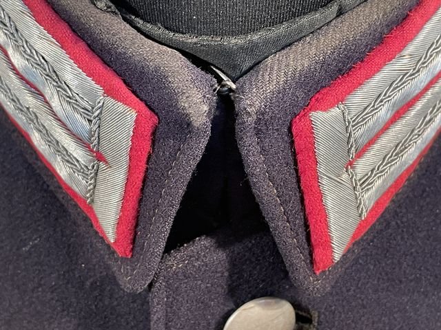 Original WWII German Fireman's Wool Officer's Tunic, Feuerschutzpolizei — image 5