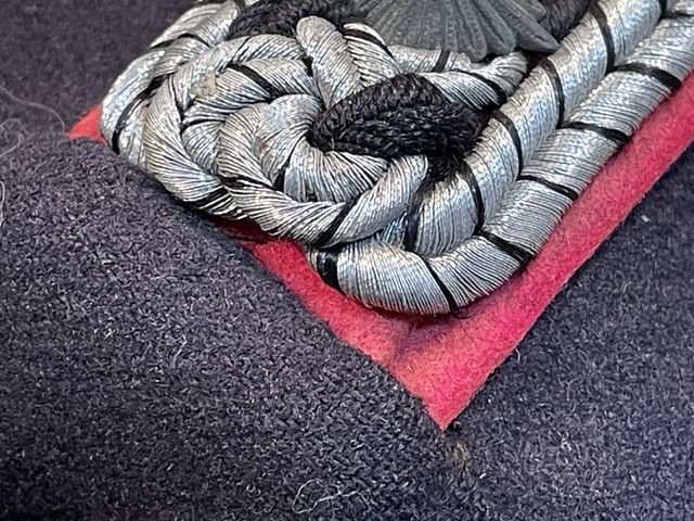 Original WWII German Fireman's Wool Officer's Tunic, Feuerschutzpolizei — image 50