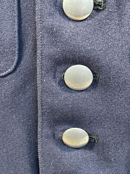 Original WWII German Fireman's Wool Officer's Tunic, Feuerschutzpolizei — image 7