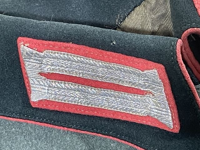 Original 1938 German HEER (Army) ISSUED EM's Waffenrock (Parade Tunic), PANZER — image 4