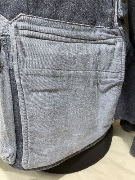 Original WWII German Luftwaffe (Air Force) Paratrooper's Fliegerbluse Tunic, Medical Personnel — image 37