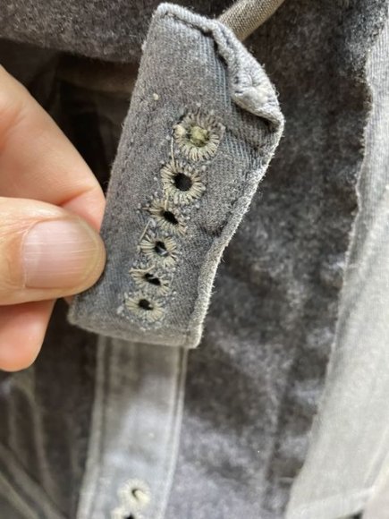 Original WWII German Luftwaffe (Air Force) Paratrooper's Fliegerbluse Tunic, Medical Personnel — image 45