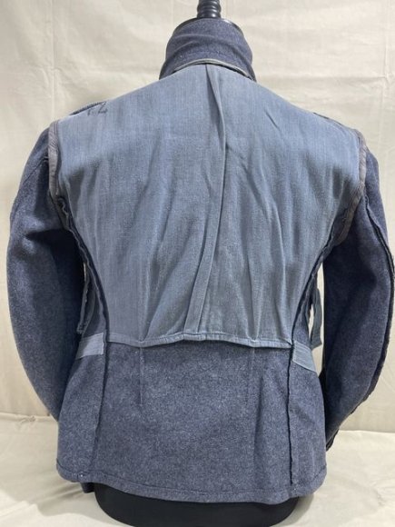 Original WWII German Luftwaffe (Air Force) Paratrooper's Fliegerbluse Tunic, Medical Personnel — image 49