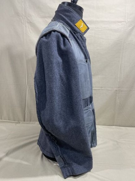 Original WWII German Luftwaffe (Air Force) Paratrooper's Fliegerbluse Tunic, Medical Personnel — image 51