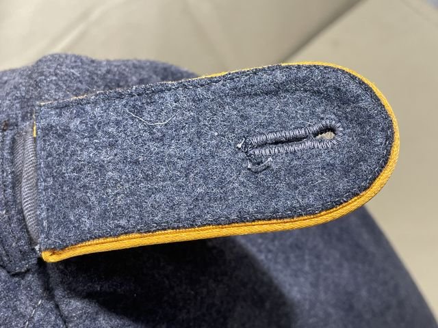 Original WWII German Luftwaffe (Air Force) Paratrooper's Fliegerbluse Tunic, Medical Personnel — image 7