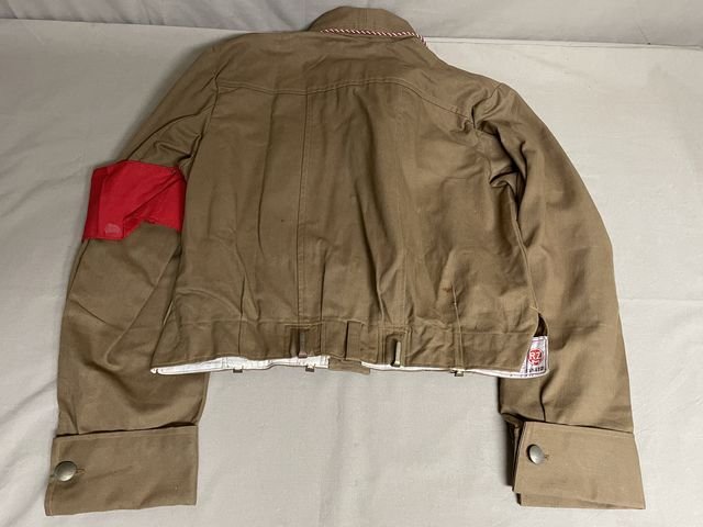 Original Nazi Era German SA or Political Leader's Service Shirt, Tie & Arm Band — image 24