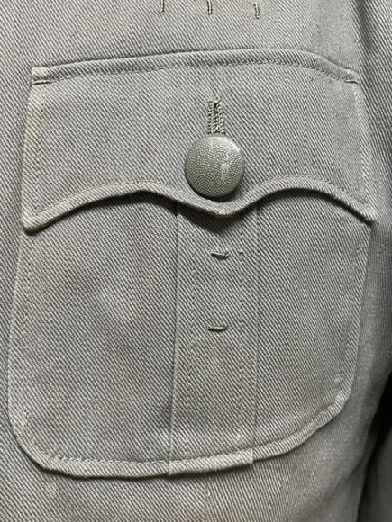 HOLD! Original WWII German Heer (Army) Administrative Sonderf³hrer's Summer Tunic — image 12